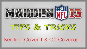Madden 13 Tips - Beating Cover 1 & Off Coverage