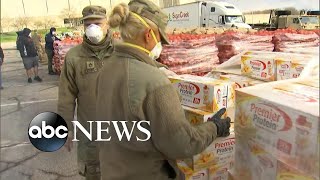 Inside 2 massive food banks feeding families affected by COVID-19