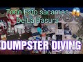 ♻️Wow Cuantas Cosas Tiraron Empleados de Tienda a la basura/Dumpster Diving /Lo Que Tiran en  USA