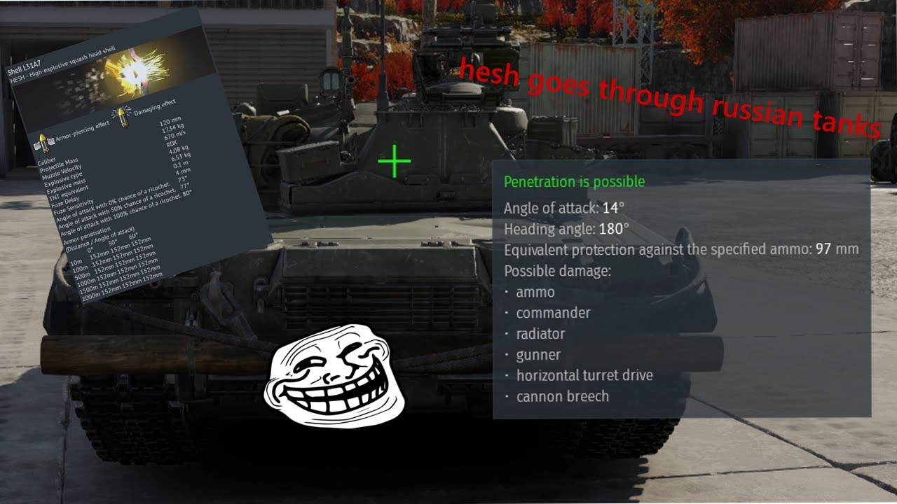 Russian tanks VS HESH - YouTube