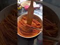 المعكرونة القاتلة وصفة من مدينة باري الإيطالية Killer Spaghetti Spaghetti All Assassina