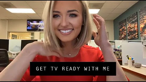 Get TV ready with me: News reporter camera-ready m...