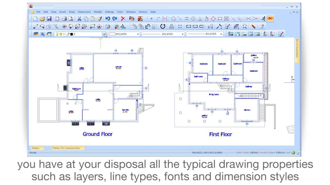 PriMus TAKEOFF Tutorial - Open a DWG/DXF - ACCA software - YouTube