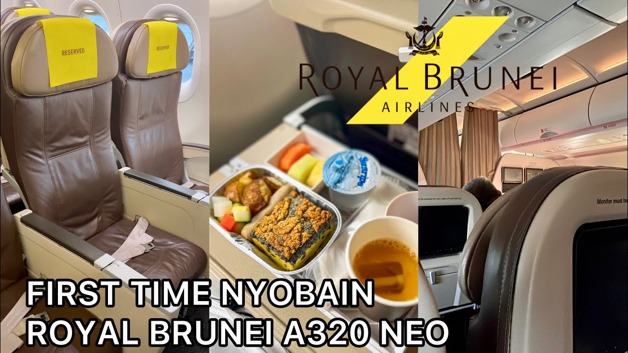 FLIGHT EXPERIENCE ROYAL BRUNEI A320 To BANDAR SERI BEGAWAN
