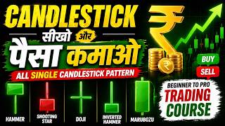 Candlestick Pattern Hindi  |  Complete Trading Course Beginner to Pro | Free |