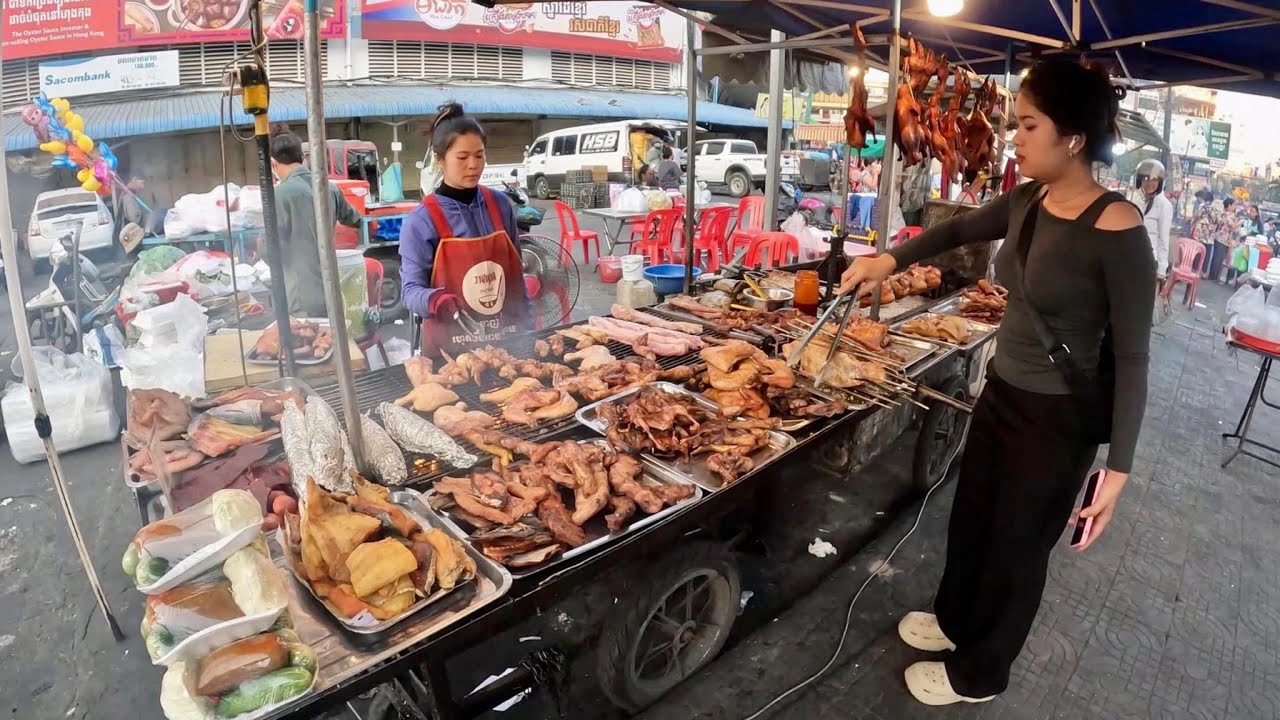 WONDERFUL! Cambodian Street Food Walking Tour @ Orussey Market 2026