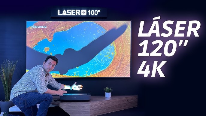 Hisense Laser TV: un extraño híbrido entre Smart TV 4K de 100 pulgadas y  proyector de sólo 9.999 dólares