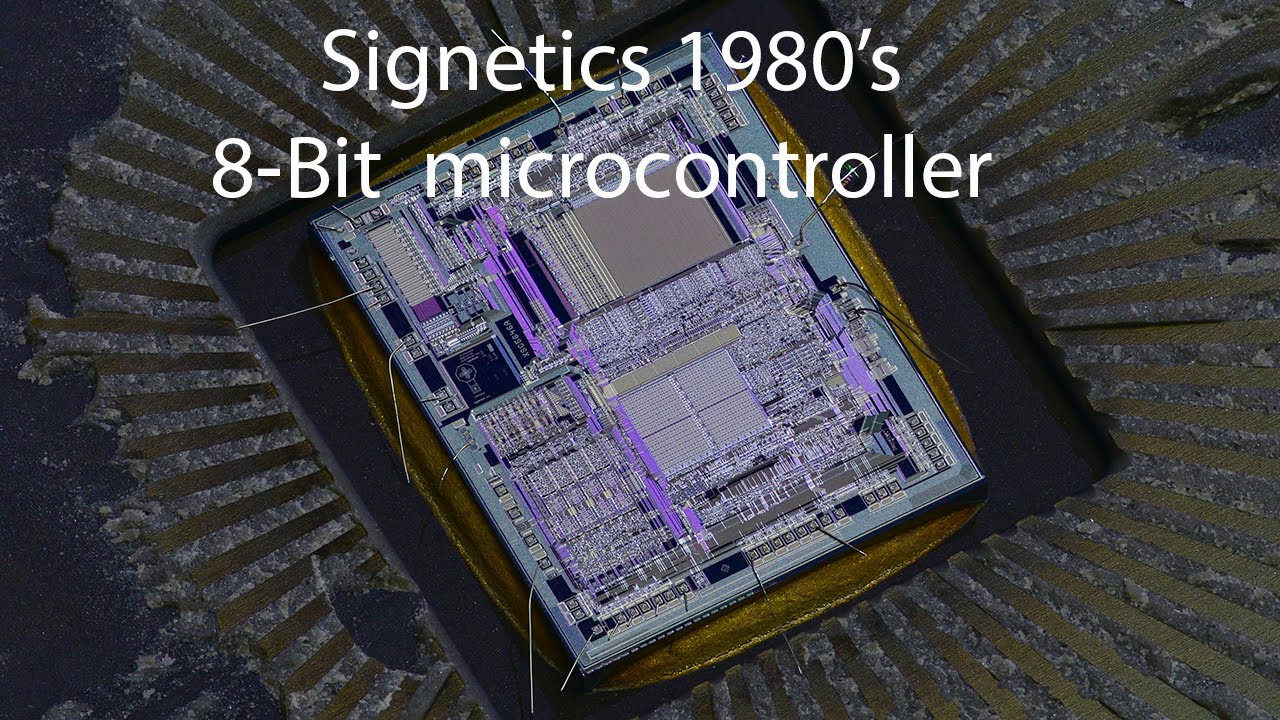 Signetics 8-Bit microcontroller with EEPROM - S87C552