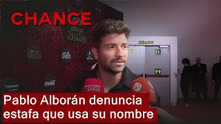 Pablo Alborán sobre la estafa en la que utilizan su nombre: 'Me parece asqueroso'