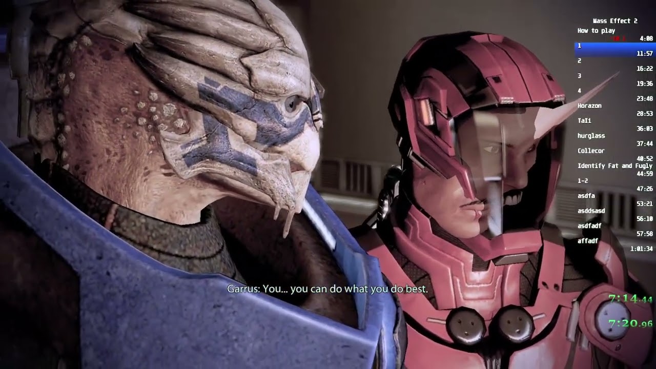 Mass Effect 2 Speedrun 