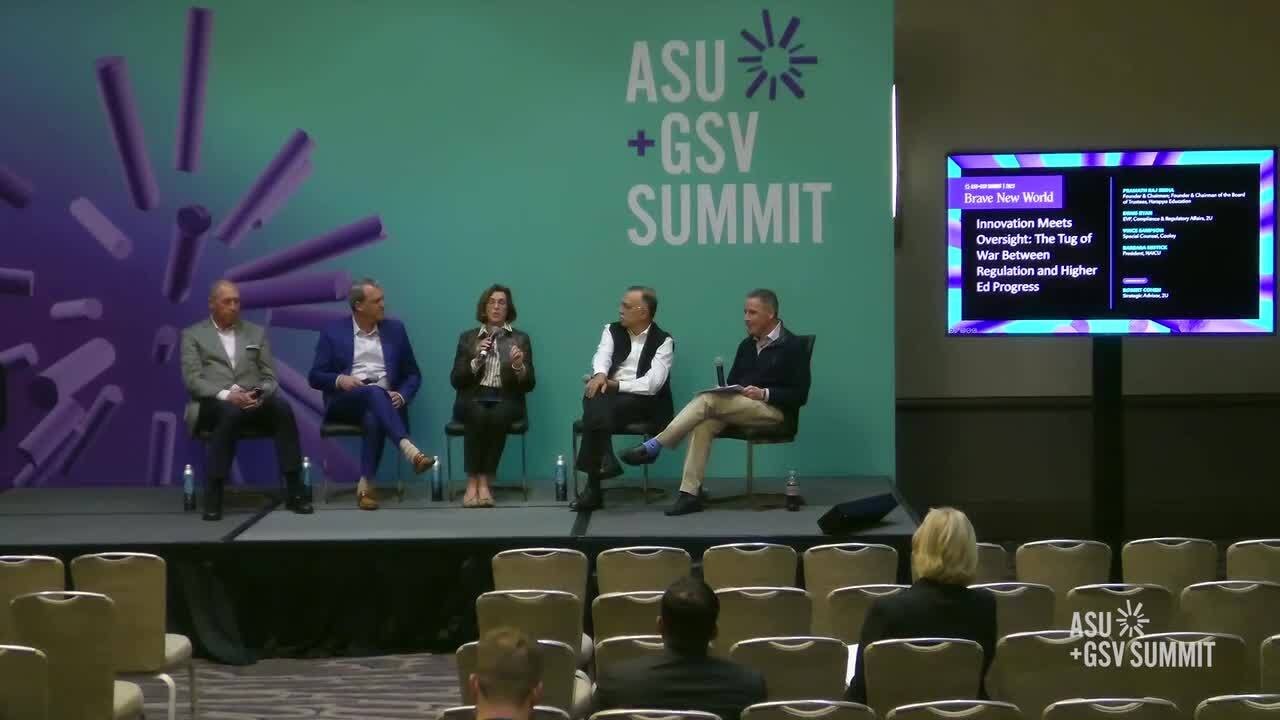 Innovation Meets Oversight: The Tug of War Between Regulation and Higher Ed Progress | ASU+GSV 2023