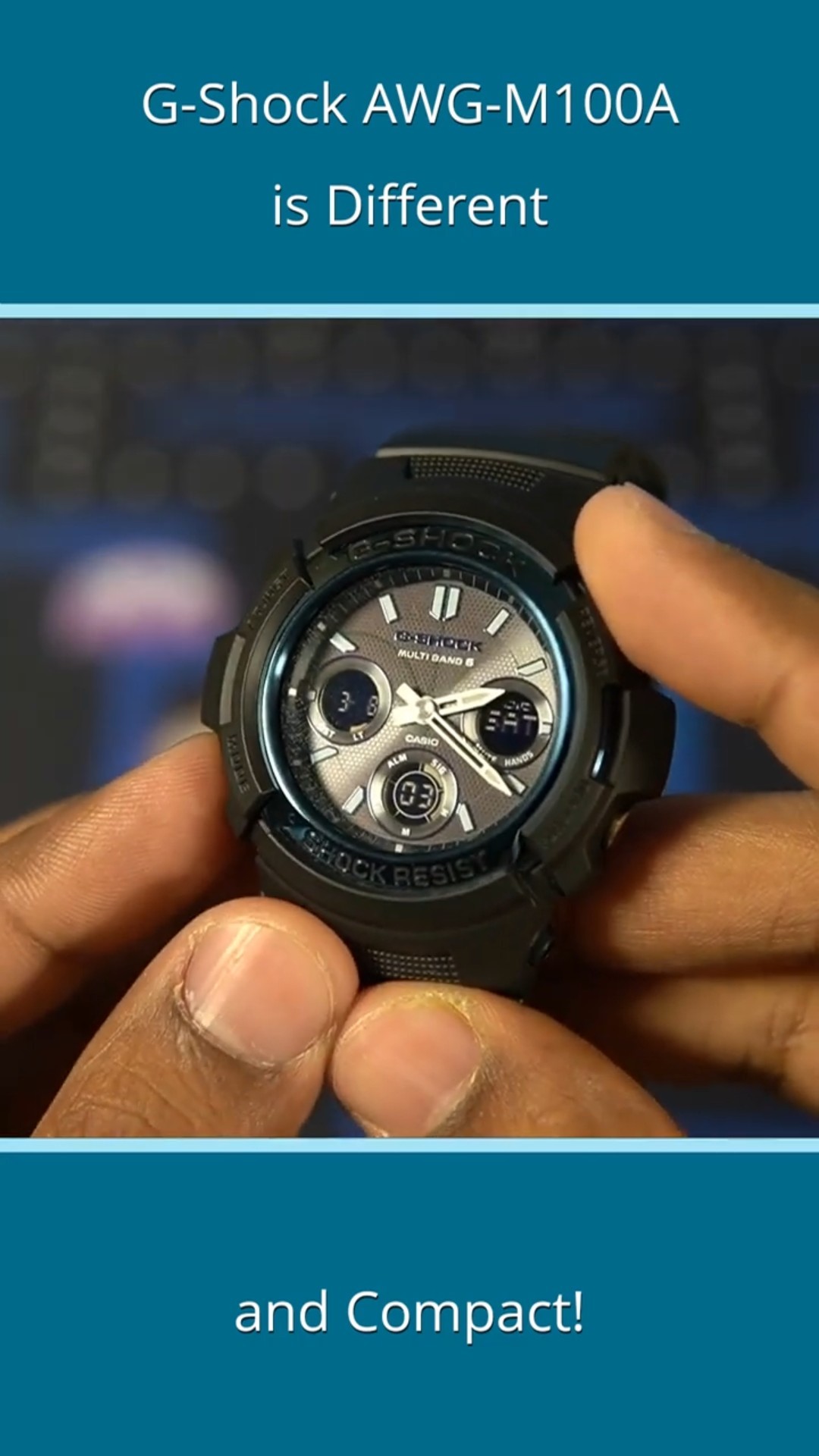 G-Shock AWG-M100A #Casio #GShock #Wristwatches #Shorts - YouTube