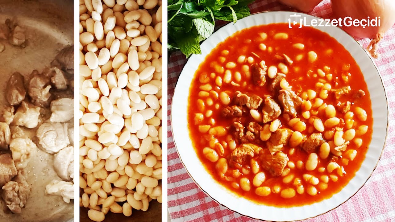 Süper Kuru Fasulye Nasıl Yapılır Etli Sulu Yemek Tarifi