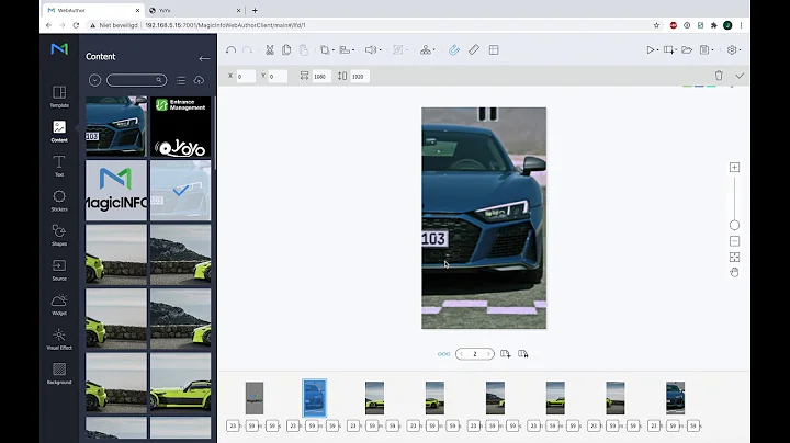 MagicInfo Services shows how trigger more devices with the YoYo solution