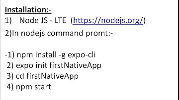 React native part 3: Open react native project via web browser via expo