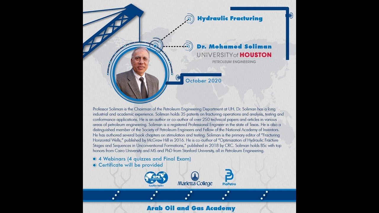 Hydraulic Fracturing Technology, Dr. Mohamed Soliman, University of Houston - 01/04