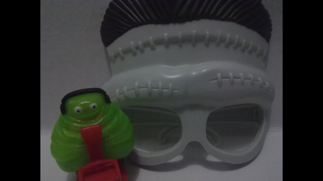 mcdonalds happy meal hotel transylvania 2 blobby and frank mask mcdonalds happy meal hotel transylvania 2 blobby and frank mask