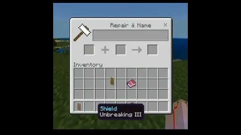 best enchanting for shield in Minecraft #minecraft #gaming #crafting #shortsminecraft