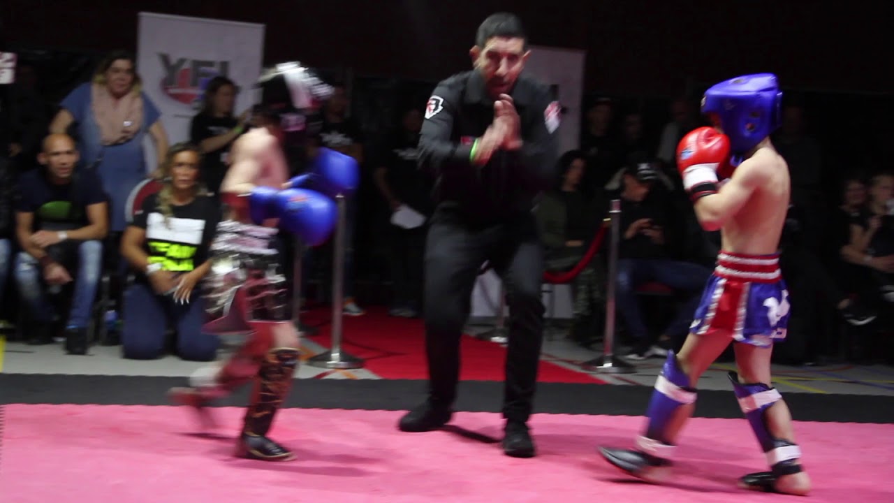 Adrian Feiger vs Kenji Marijnissen Youth Fighting League 11-11-2018