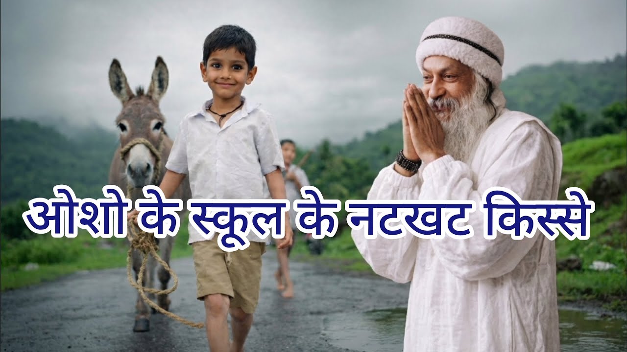 ओशो के विद्यालय के नटखट किस्से  #osho 