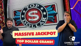 INSANE #jackpot #handpay on the Brand New TOP DOLLAR GRAND! ** FIRST ON YOUTUBE **