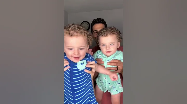 Can our toddler tell his twin brothers apart?? #shorts