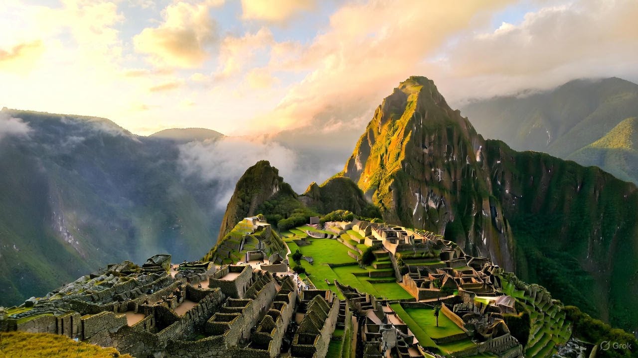 7 Wonders of the World- Machu Picchu the Lost City of the Incas!