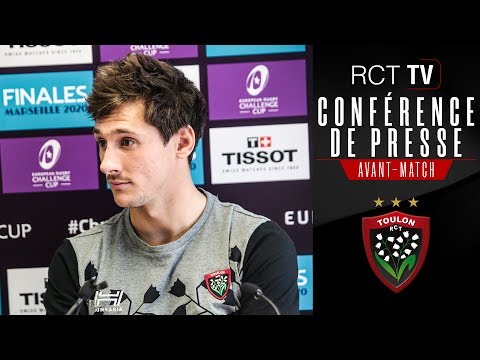 Conférence de presse d'avant-match J3 ERCC Toulon-London Irish