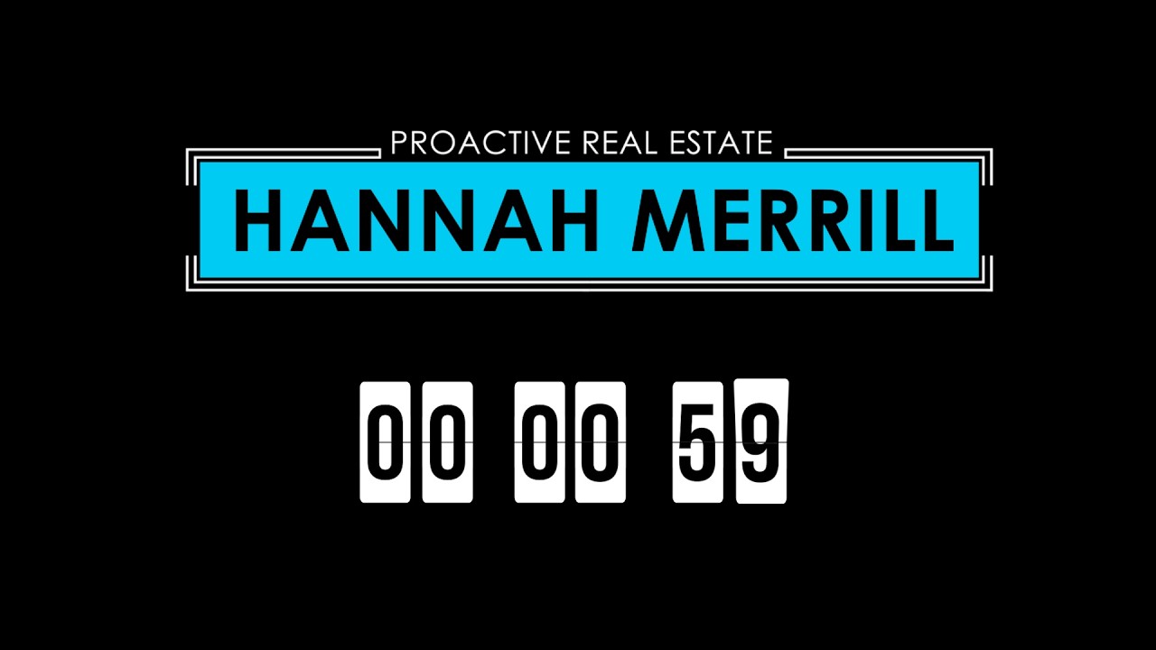PROACTIVE Real Estate in a Minute - Meet Hannah Merrill