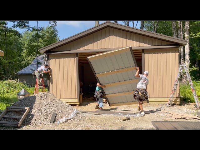 Pole Barn Instruction And Construction:  Final Phase class=