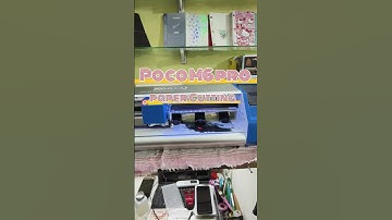 #poco M6 Pro Back Paper Cutting