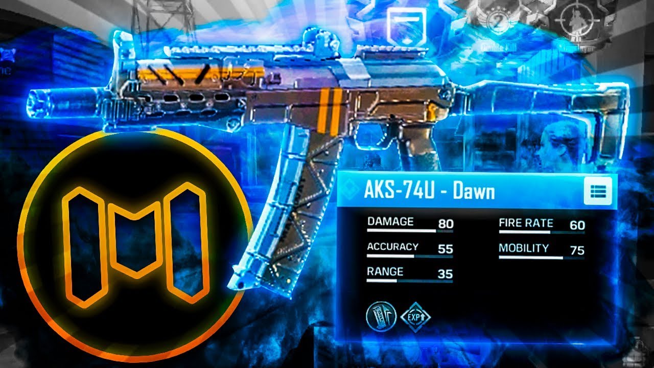 MODELO RARO DE LA AKS-74U EN CALL OF DUTY MOBILE - 