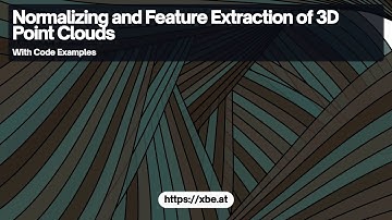 Normalizing and Feature Extraction of 3D Point Clouds: A Fundamental Approach
