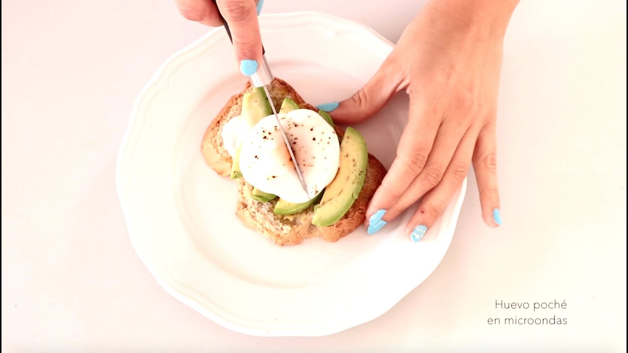 Huevo poché en cocedor de microondas Receta de Encar- Cookpad