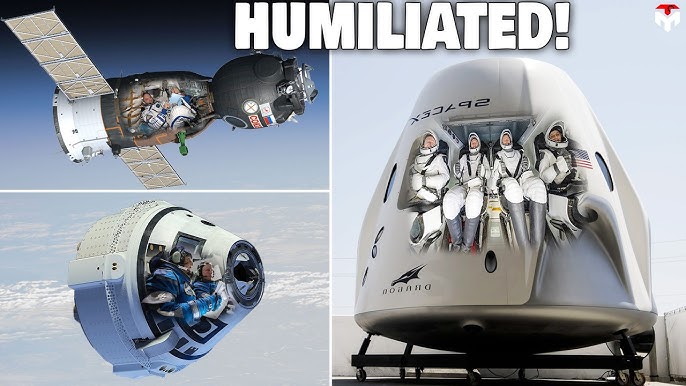 NASA Astronauts revealed Inside SpaceX Dragon Interior BETTER than Soyuz, Starliner, even Shuttle! - YouTube