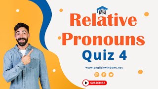 Get well-prepared for your 2nd BAC National Exam I Grammar section I Relative pronouns, Quiz 4