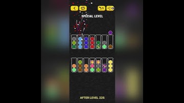 Ball Sort Special Level - Locked Ball (after Level 225)