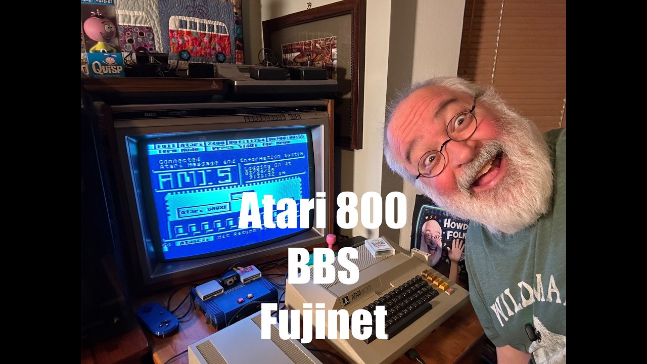 アップル In 2026 - Atari 800 Connecting To BBS with Fujinet - 8Bit Vintage
