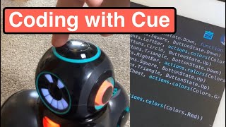 Wonder Workshop Cue Robot: Coding in Blockly & Javascript Part 1:  lessons 1-8 #robot #coding by Thanks to Caleb Chung 230 views 2 months ago 24 minutes