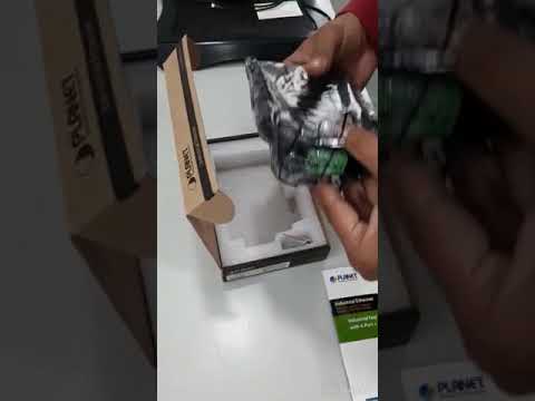ISW-621 Industrial Ethernet Switch Unboxing
