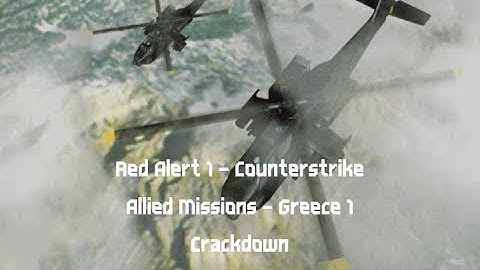 C&C Remastered - Red Alert Counterstrike Playthrough (No Commentary) Allied Greece 1 (Hard)