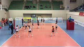 GALATASARAY & ECZACIBAŞI GENÇ KIZ VOLEYBOL MAÇI ÜÇÜNCÜ SET