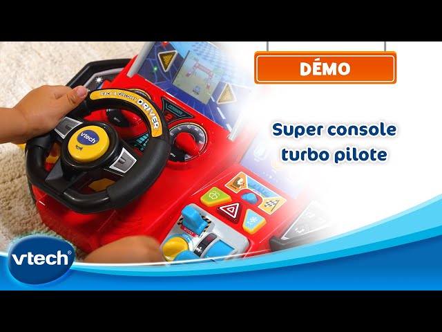 Super console turbo pilote - Simulateur de conduite pour enfant, dès 3 ans