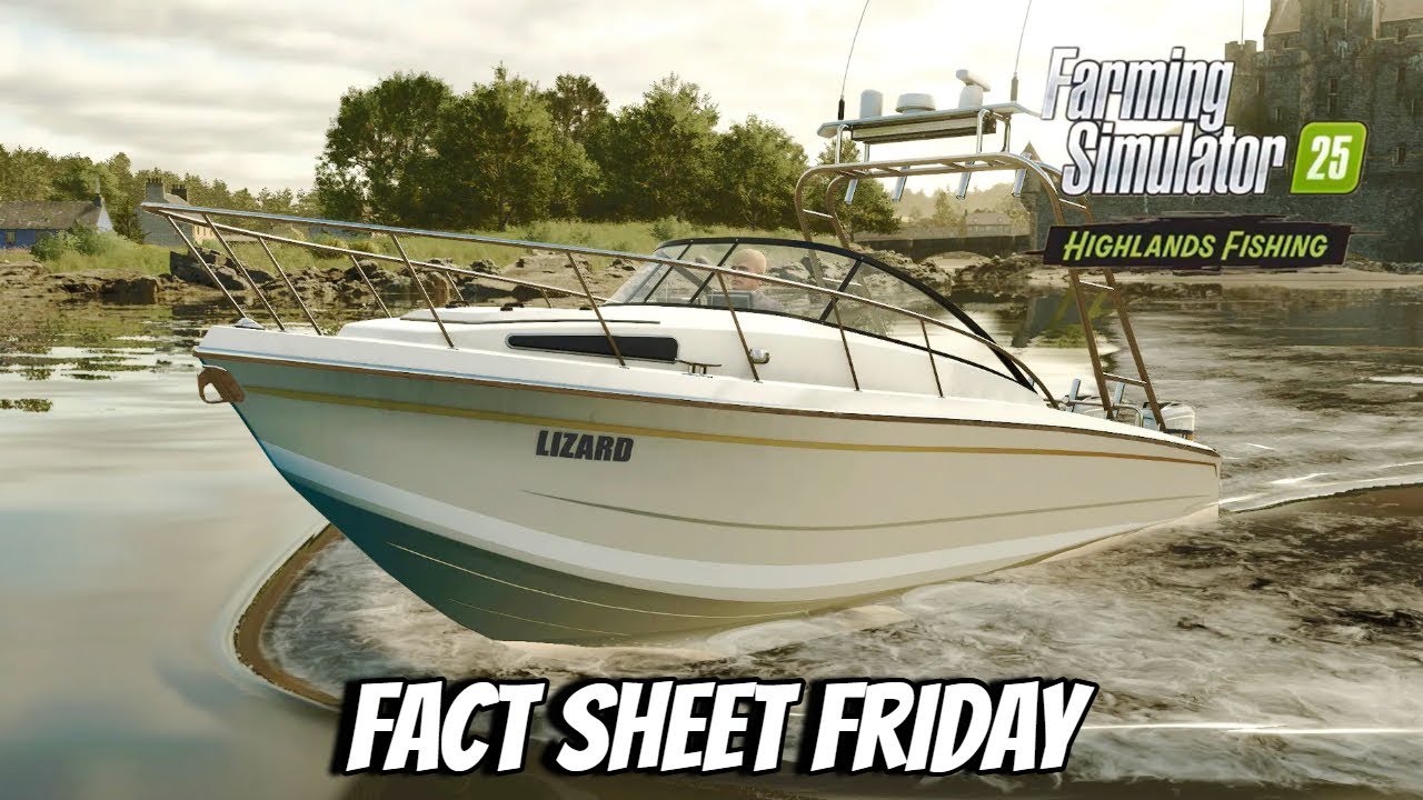 Пятничный информационный бюллетень — Highlands Fishing DLC ​​— Farming Simulator 25 FS25 XBOX