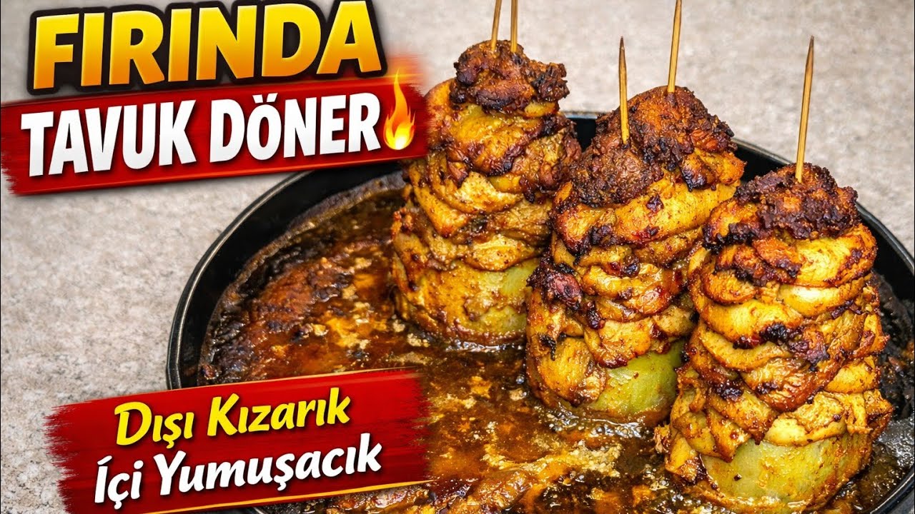 Hijyenik Ev Döneri Nasıl Yapılır? (Fırında Pratik Tarif)