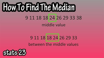 What Is The Median - How To Calculate Find The Median In Math Statistics