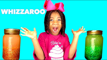 Easy DIY Science Experiments For Kids with Sparkle Whizzaroo  #StayHome Learn #WithMe, Lava Lamp