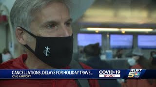 COVID-19, staffing shortages causing flight delays at CVG