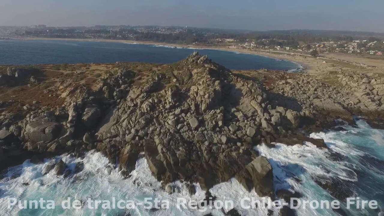 Punta de Tralca desde el Aire!!!! Drone Fire