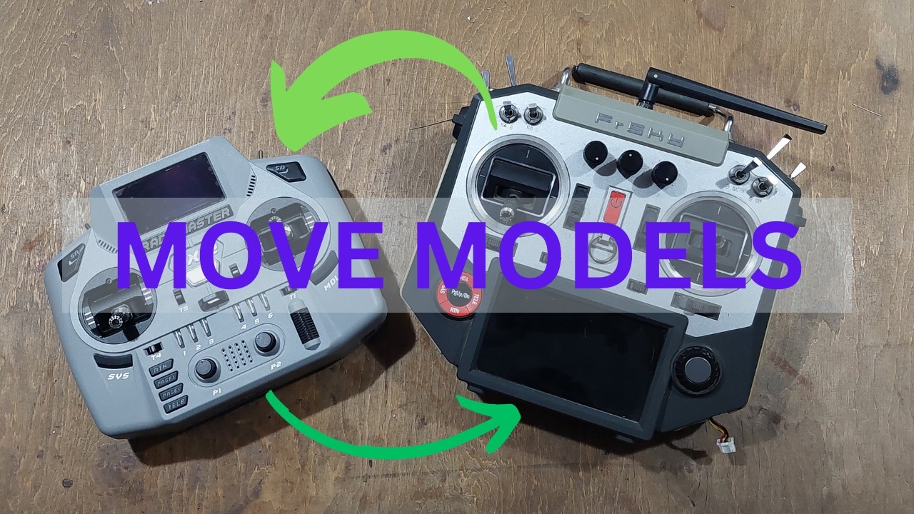 How to move/convert/copy models between two different Edge TX radios.